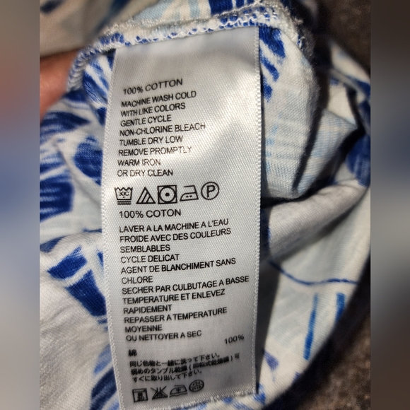 Tommy Bahama LaLa Leaf Skirt SoHo Boho Floral Tropical Retro Size XS - Picture 5 of 5